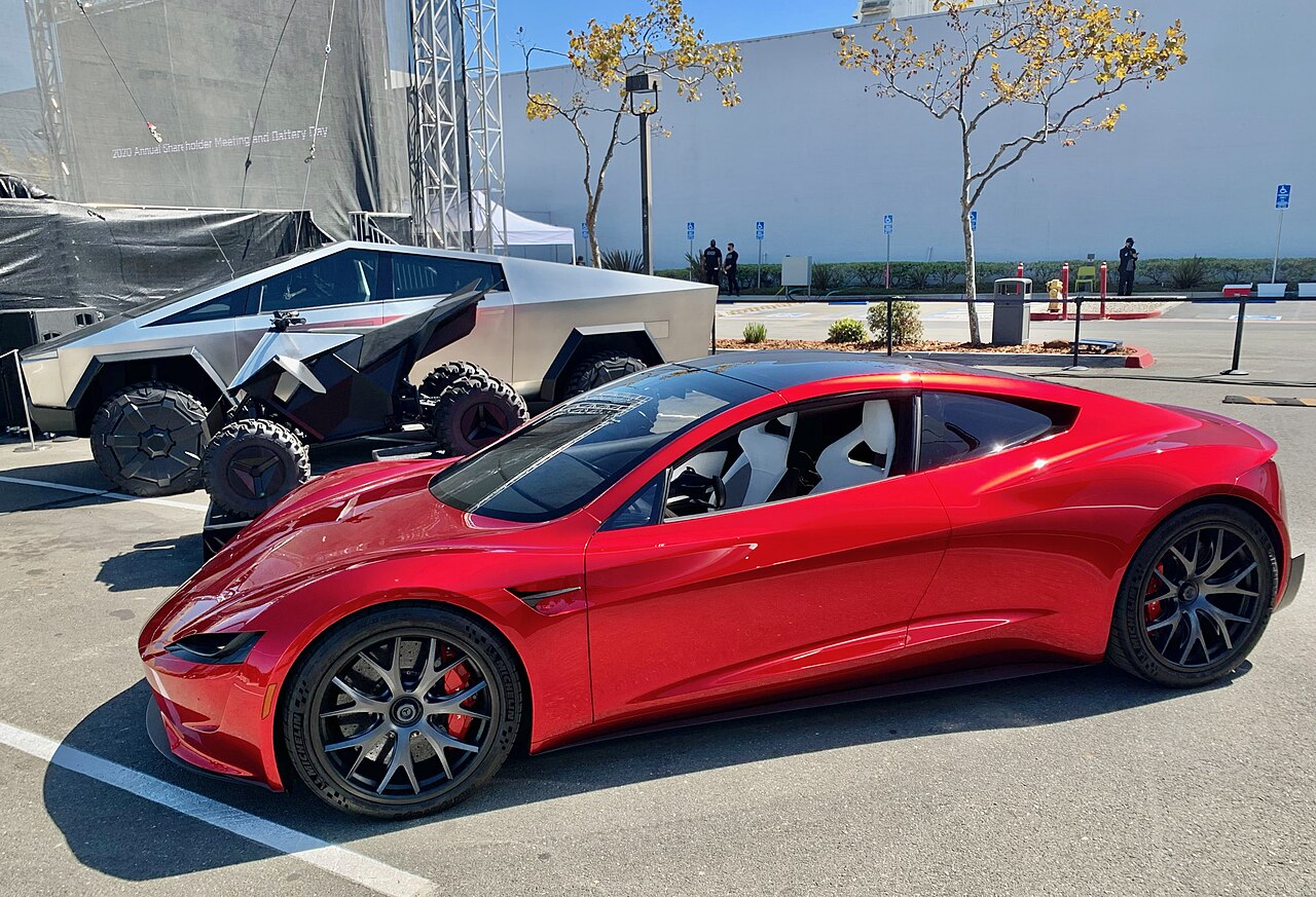Next generation Tesla Roadster prototype